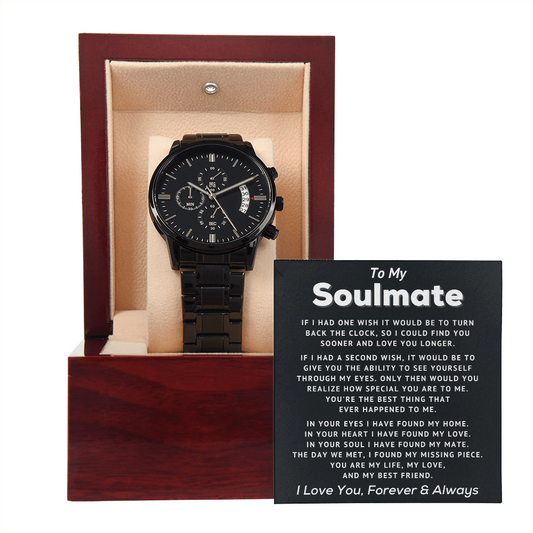 Soulmate - My Missing Piece - Chronograph Watch